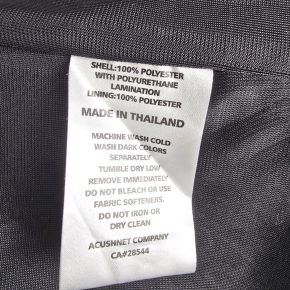 DRYJOYS FOOTJOY Mens L Golf Tour Collection Pullover Jacket S/S Windbreaker - Picture 9 of 11